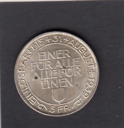 Beschrijving: 5 Francs SHOOTING LUZERNE